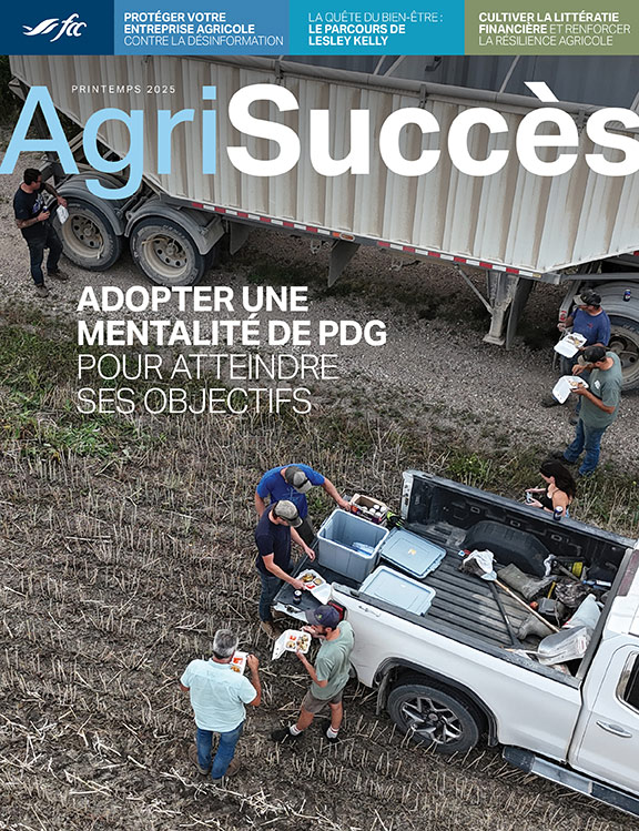 Couverture de l'édition printemps 2025 d'AgriSuccès
