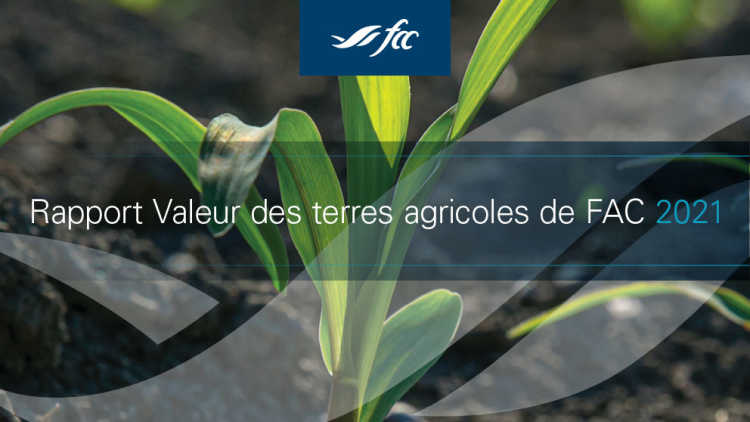 Rapport Valeur des terres agricoles de FAC 2021
