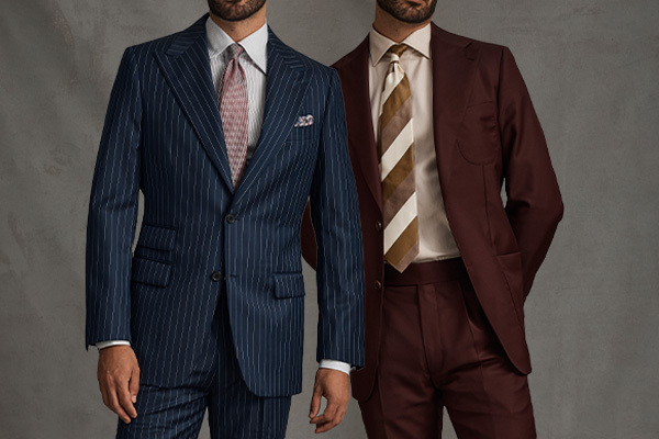 2 Two-Piece Suits + 2 Extra Trousers and 2 Shirts For $1,959