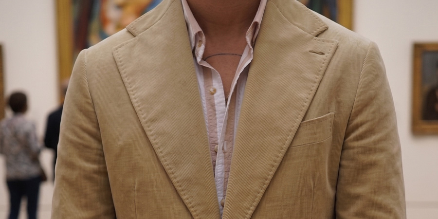 Fabric Spotlight: Camel Corduroy 