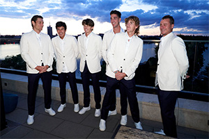 Game, Suit Match: Aussie Davis Cup Men's Team In InStitchu