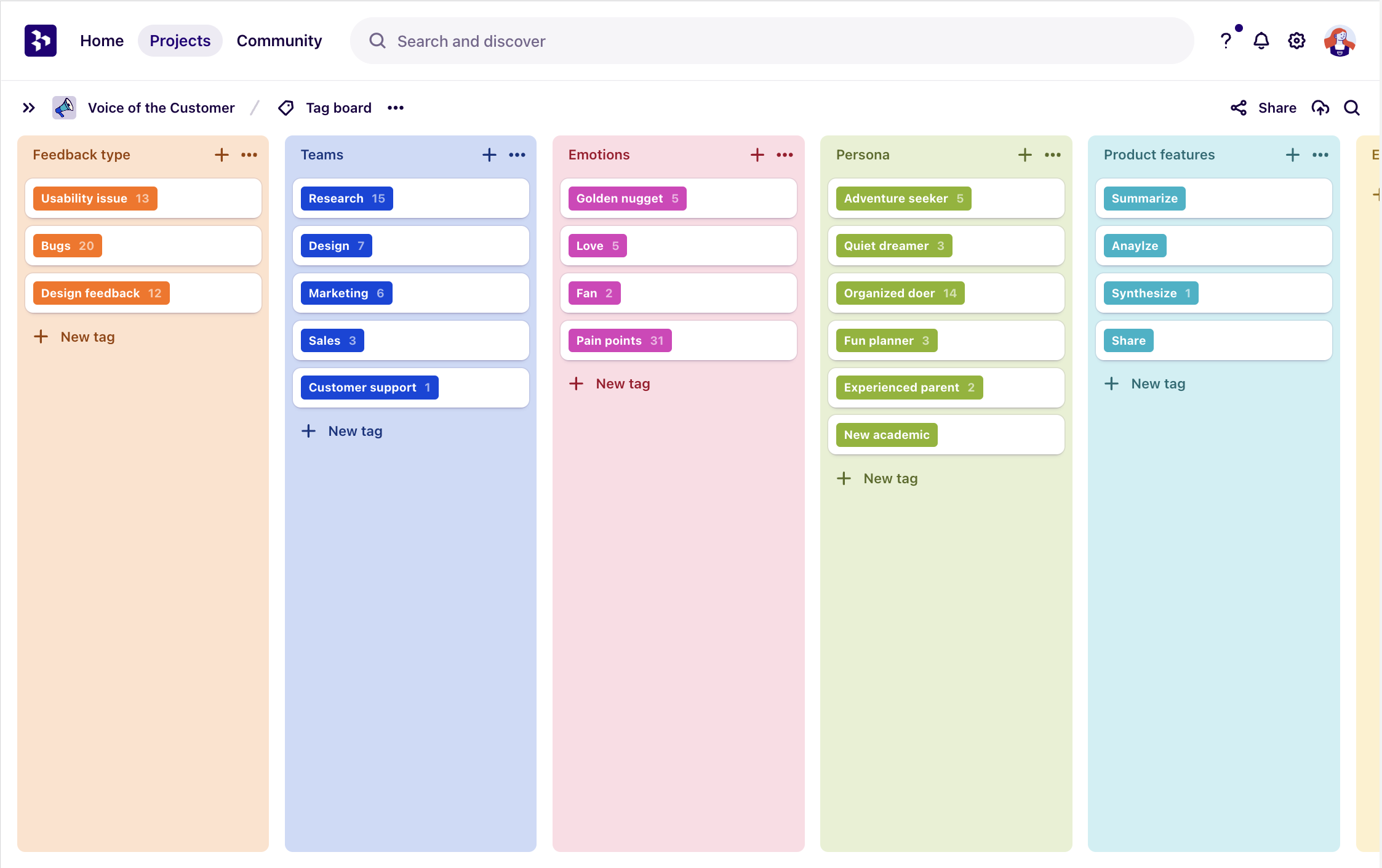 How to build your Voice of the Customer in Dovetail