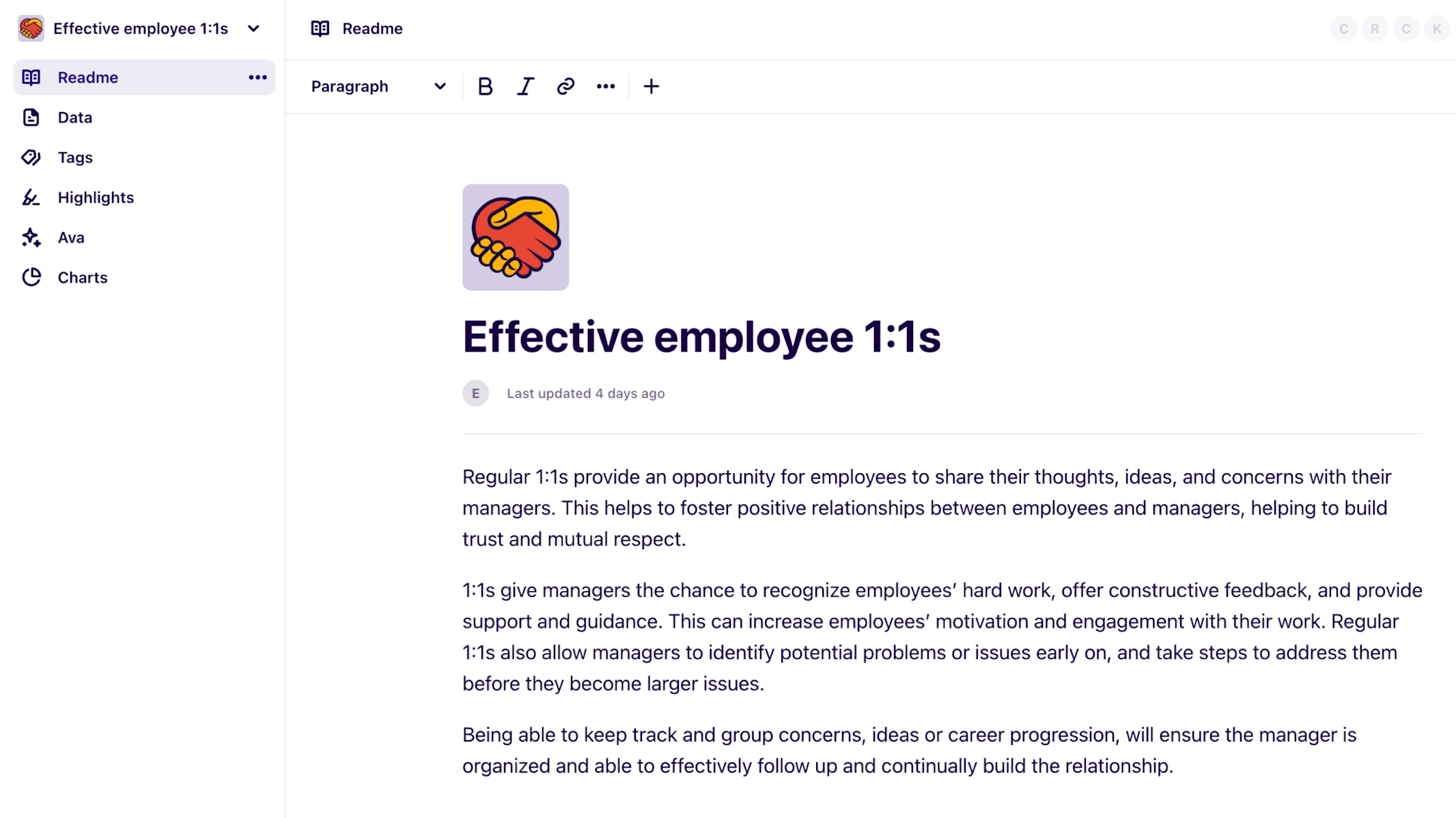 1 1 Meeting Templates For Effective Managers