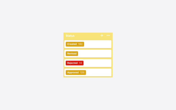 We use an exception for the yellow-themed procedural tags for the “Rejected” tag to clearly signal to a nuggetizer that their nuggets are introducing an opportunity for improvement 🙃