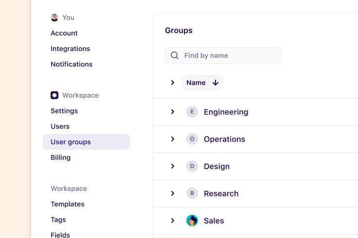 Minimize the manual work by granting permissions with user groups.