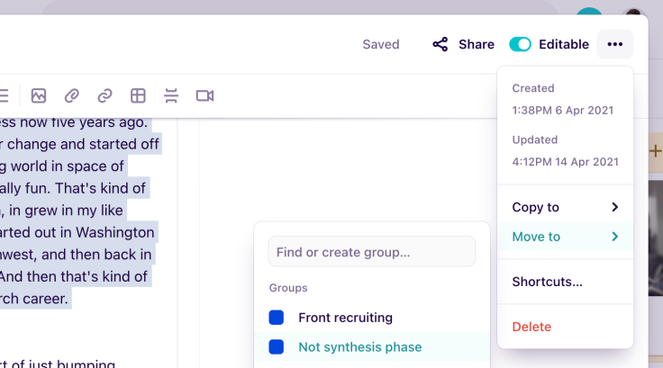 Setting your brand color will theme the interface across the whole product.