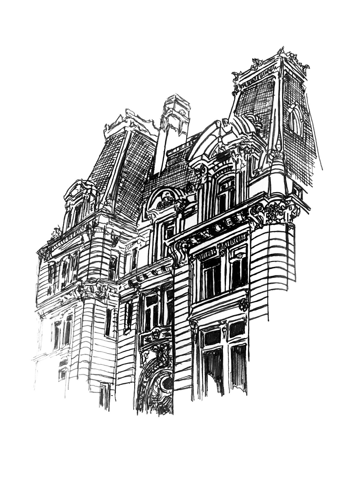 Parisian façades