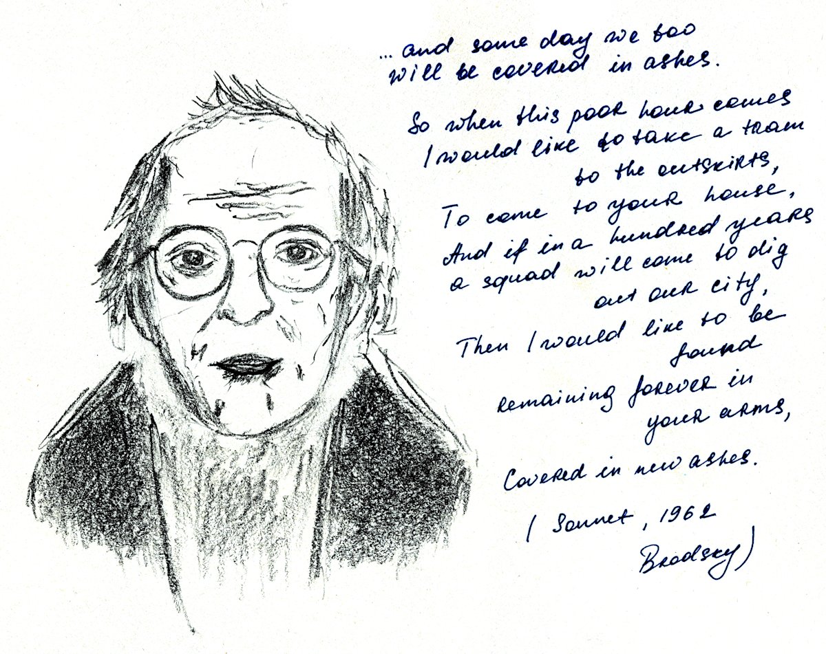 Brodsky and my translation of his poem 'Sonnet'