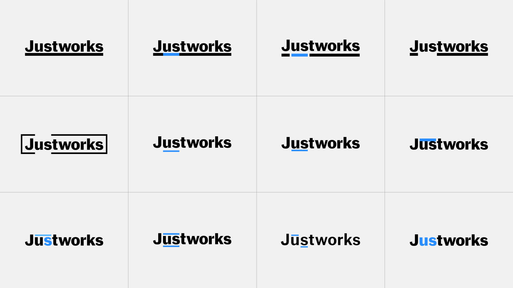 Grid of Justworks logo 