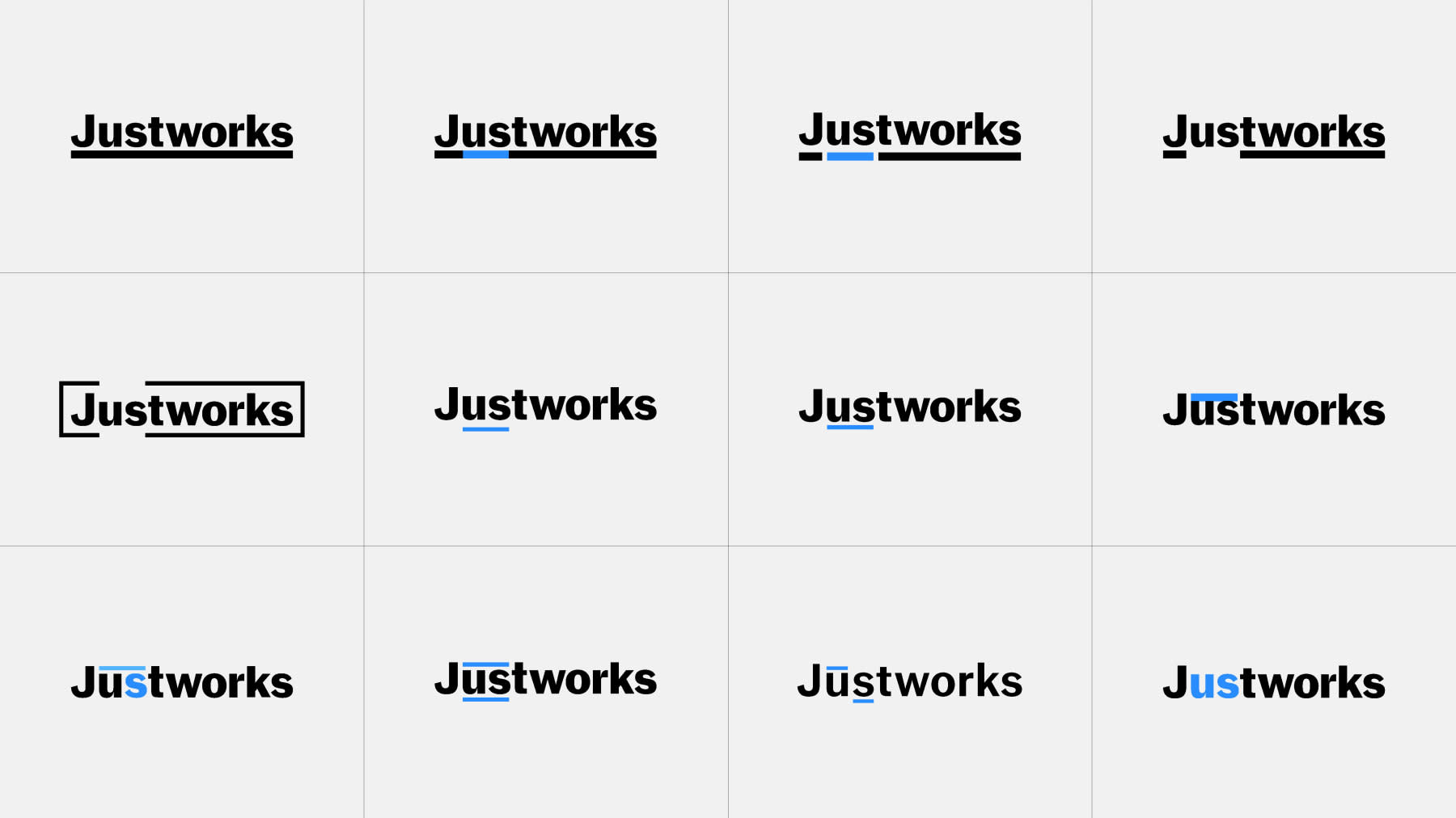 Grid of Justworks logo
