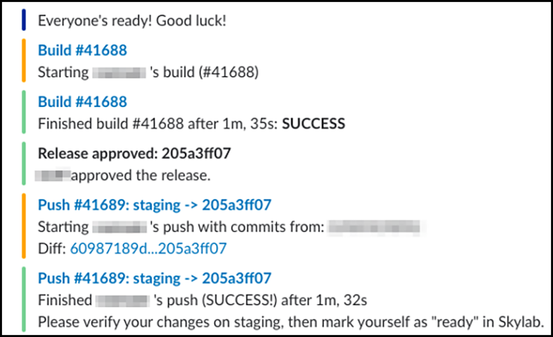 slack integration skylab