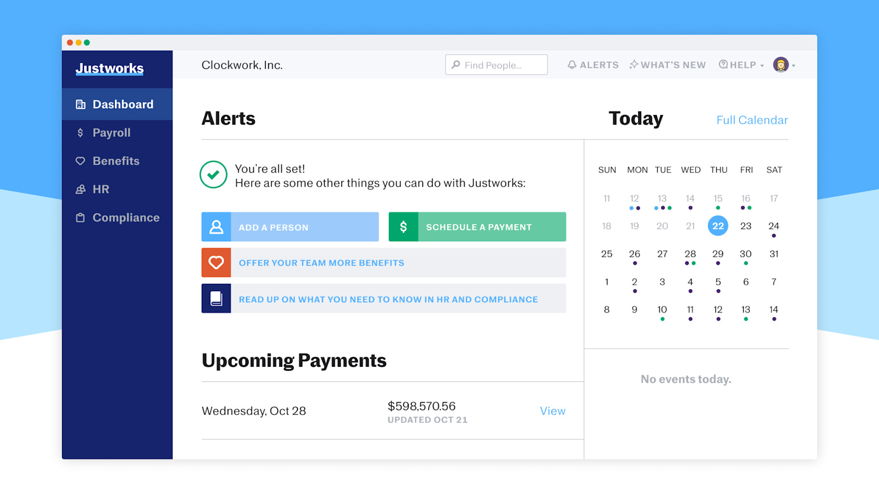 Justworks for startups picture