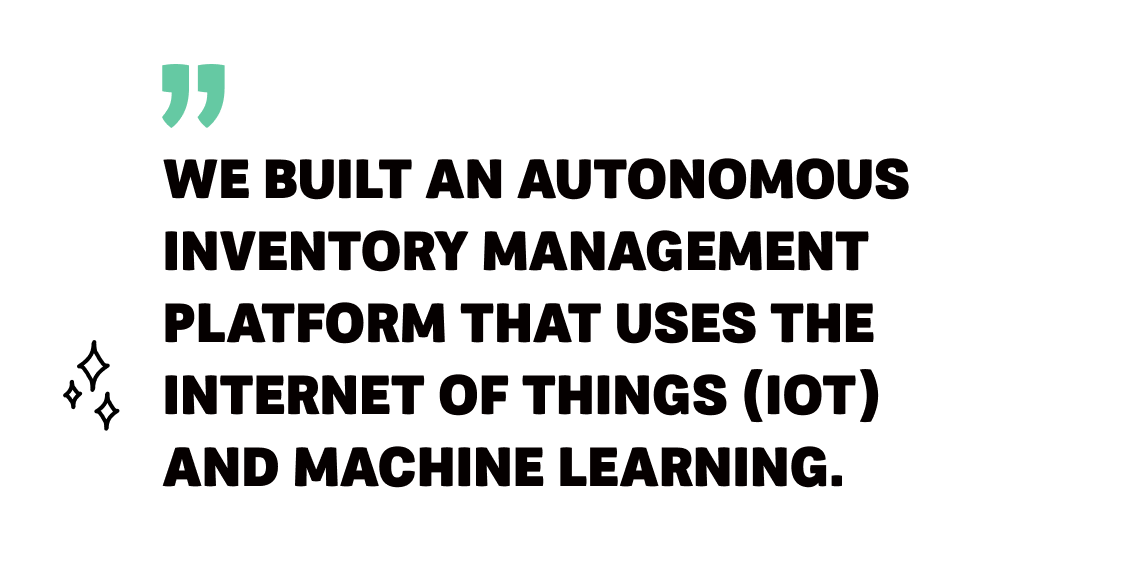 Laundris - Image 5 Quote - We built an autonomous inventory management platform that uses the Internet of Things (IoT) and machine learning.