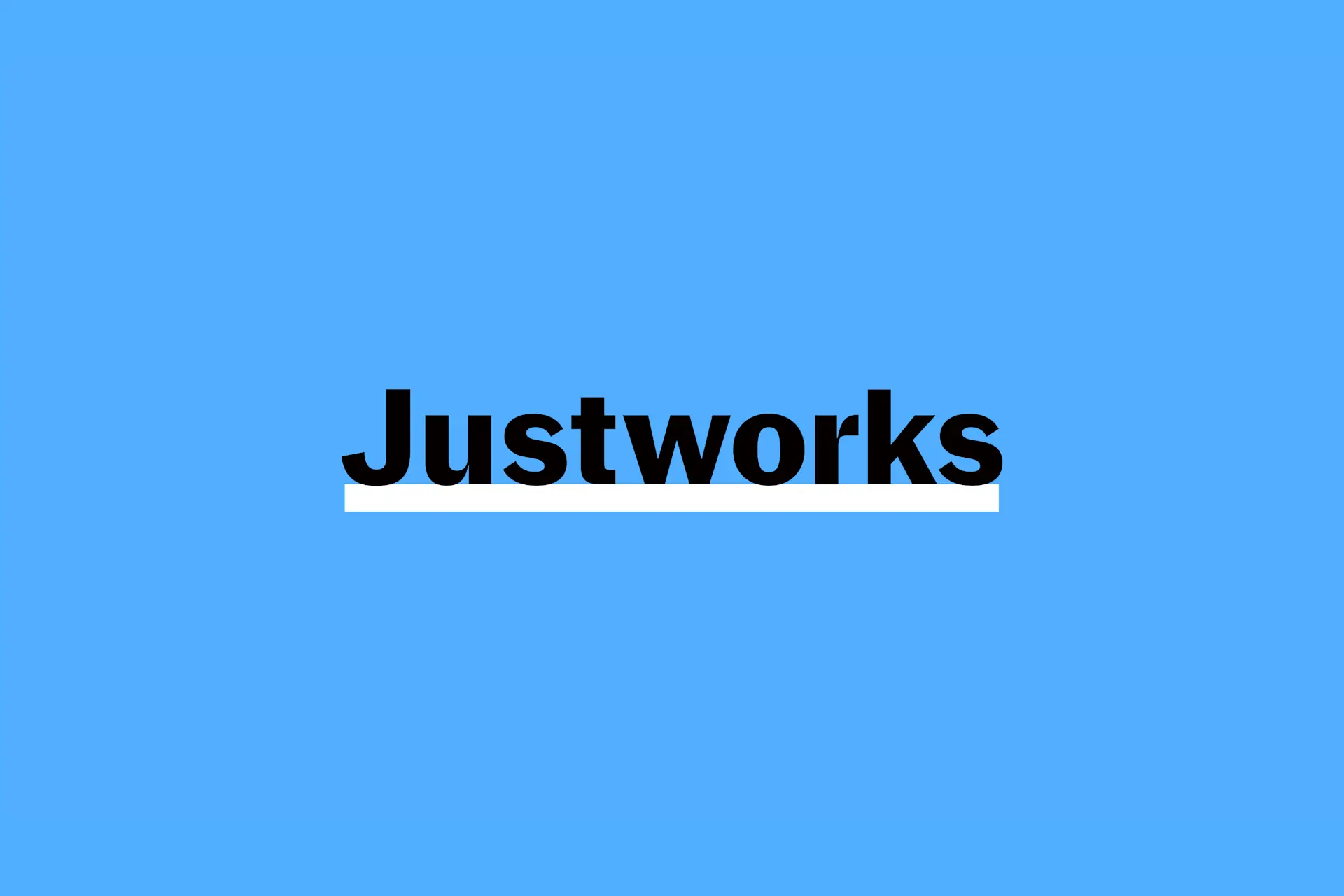 Justworks Logo - Horizontal