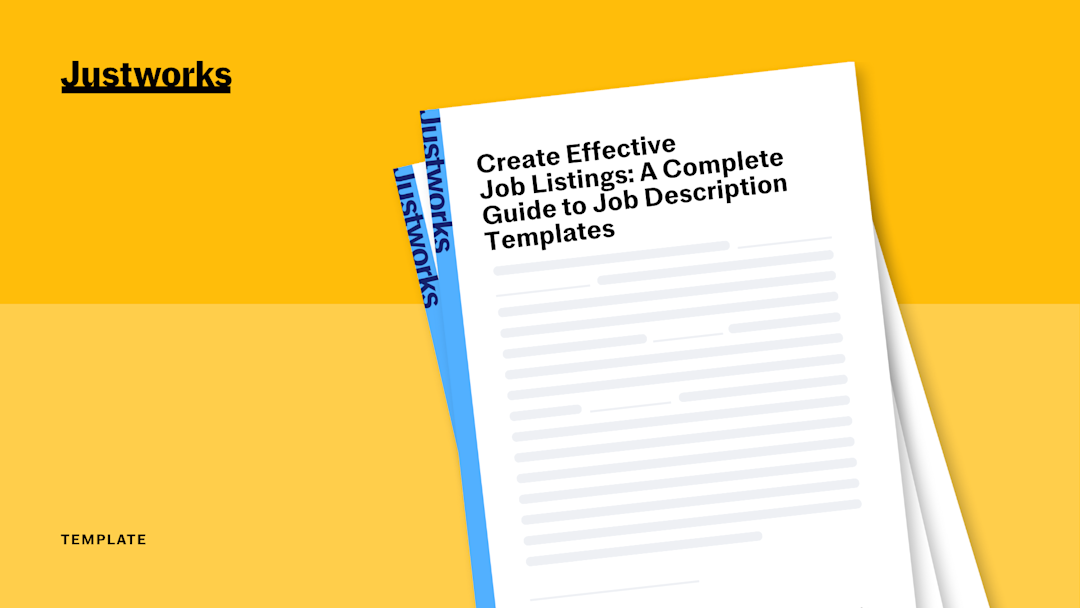 Guid For Job How to Write a Job Description: Free Guide - Justworks