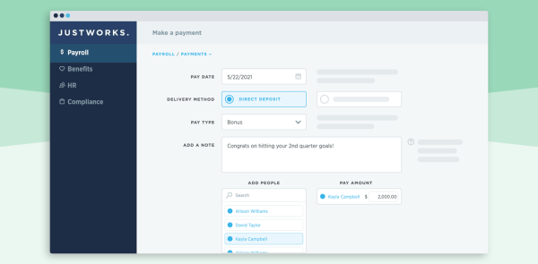 Payroll Services & Software For Small Businesses | Justworks