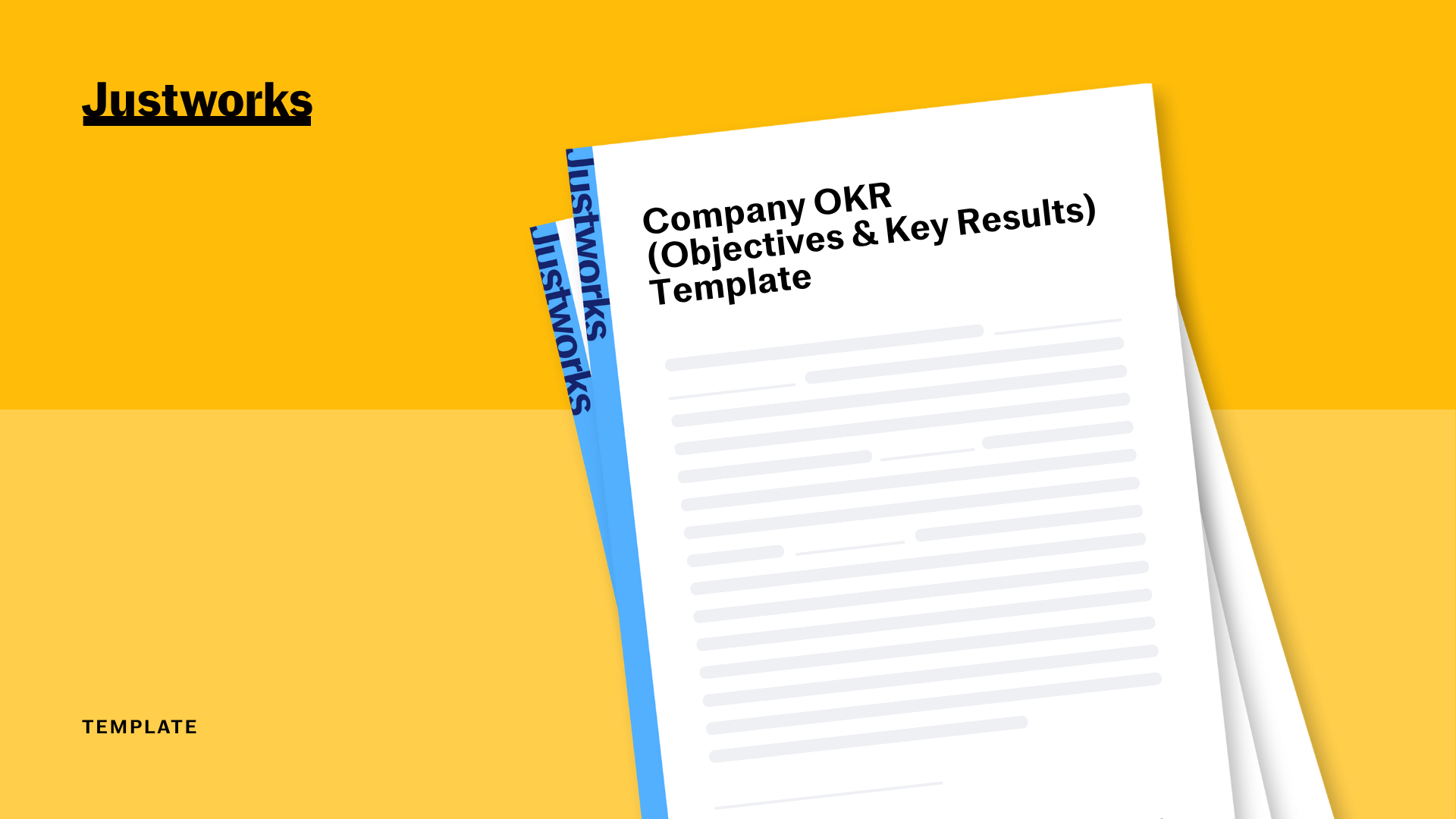 Company OKR (Objectives and Key Results) Template - Meta Image