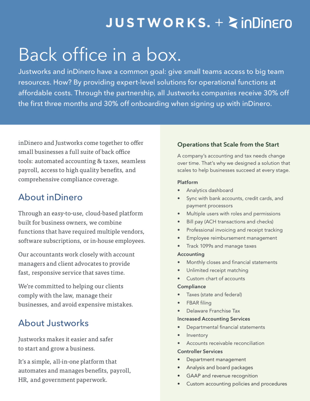 why justworks indinero 2016