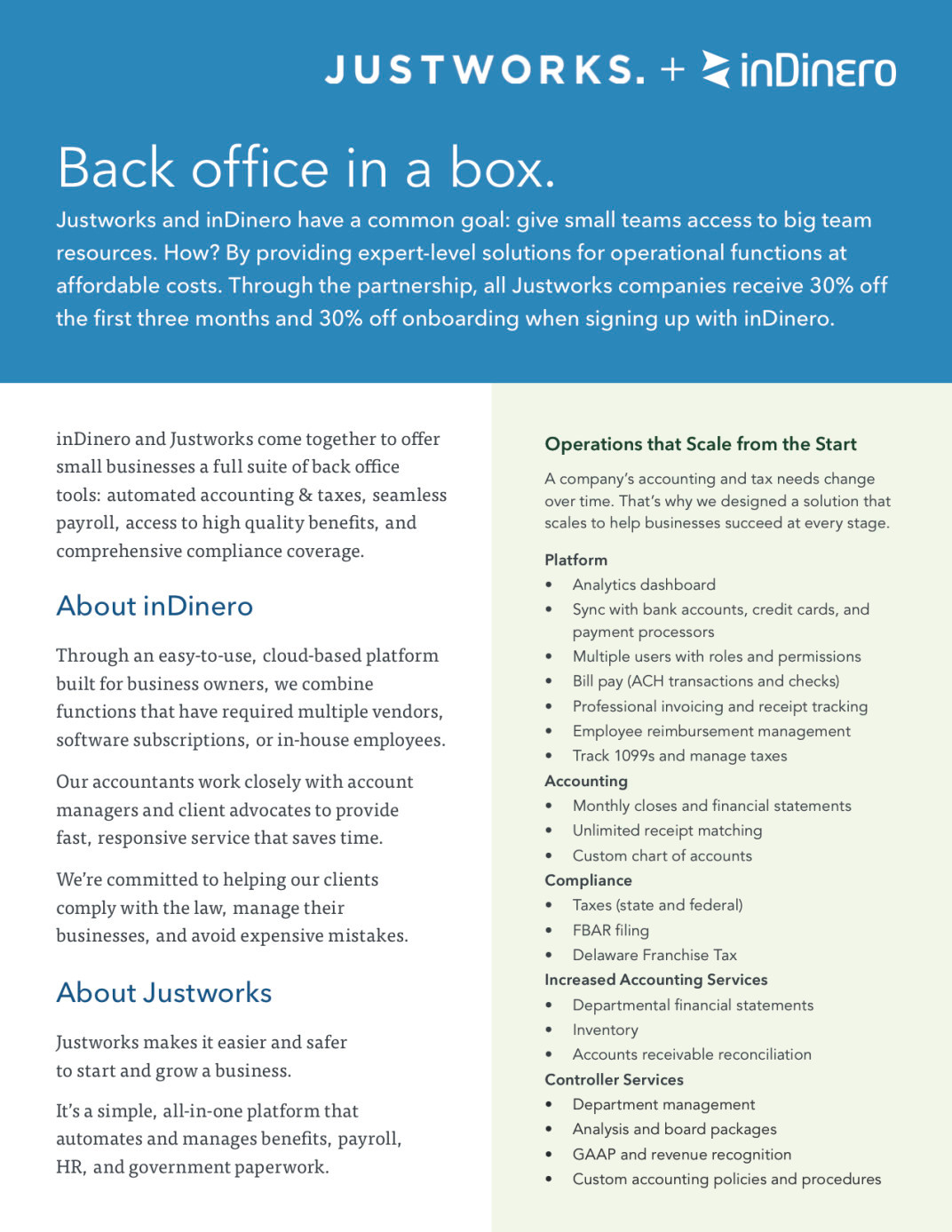 why justworks indinero 2016