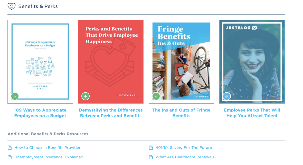 justworks free resources library small business
