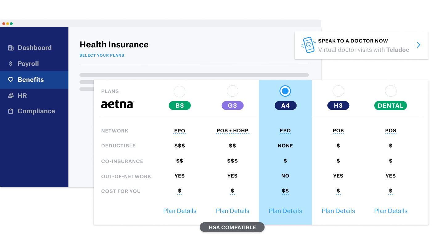 PEO Services - Our Plus PEO Plan - Justworks
