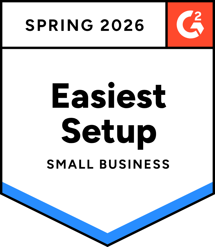 G2 Badge Easiest Setup Small Business G2 Badge Easiest Setup Small Business