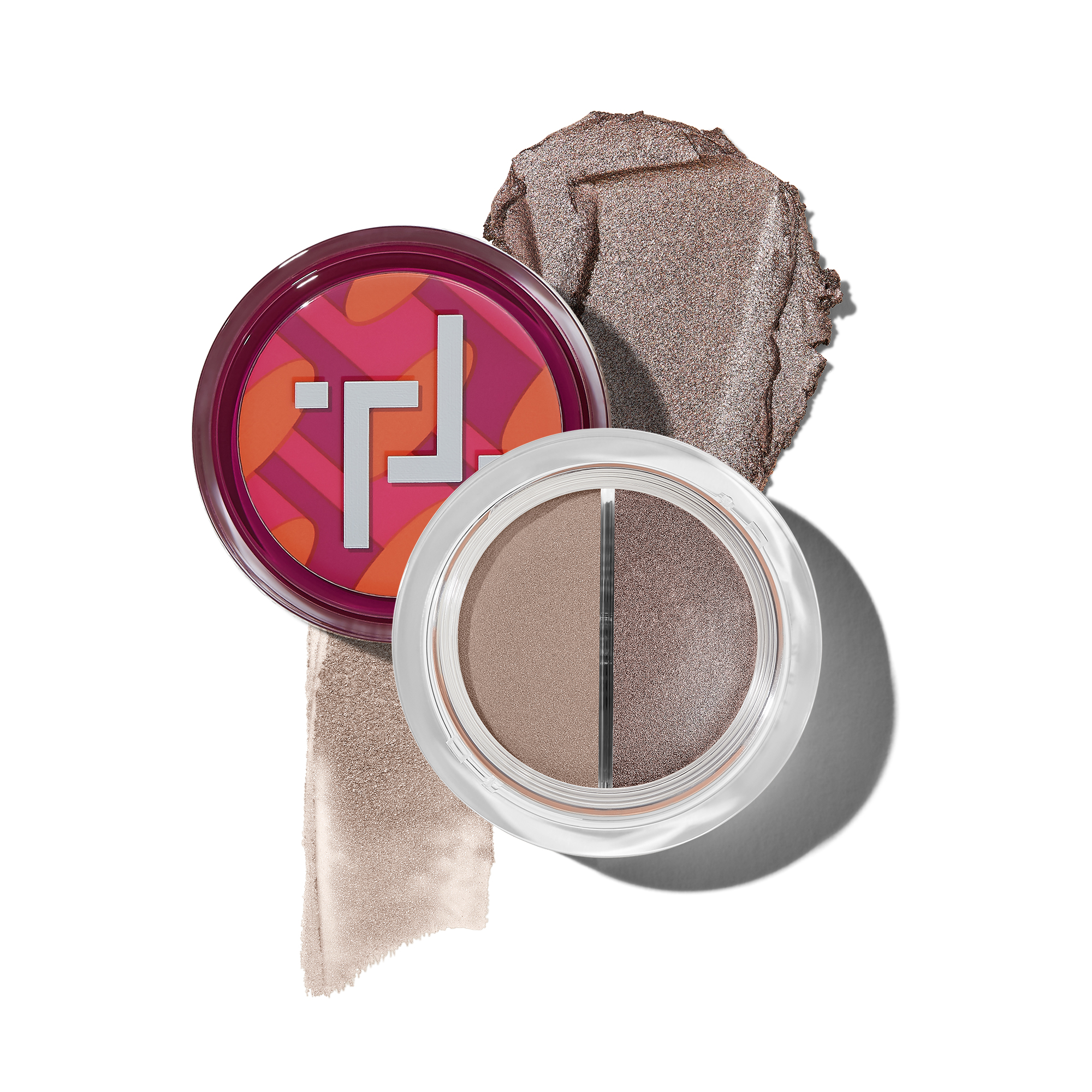Trinny London - Eye2Eye T-Tones - Split Pot Eyeshadow Duo in Magician + Moon - Split Pot Eyeshadow Duo
