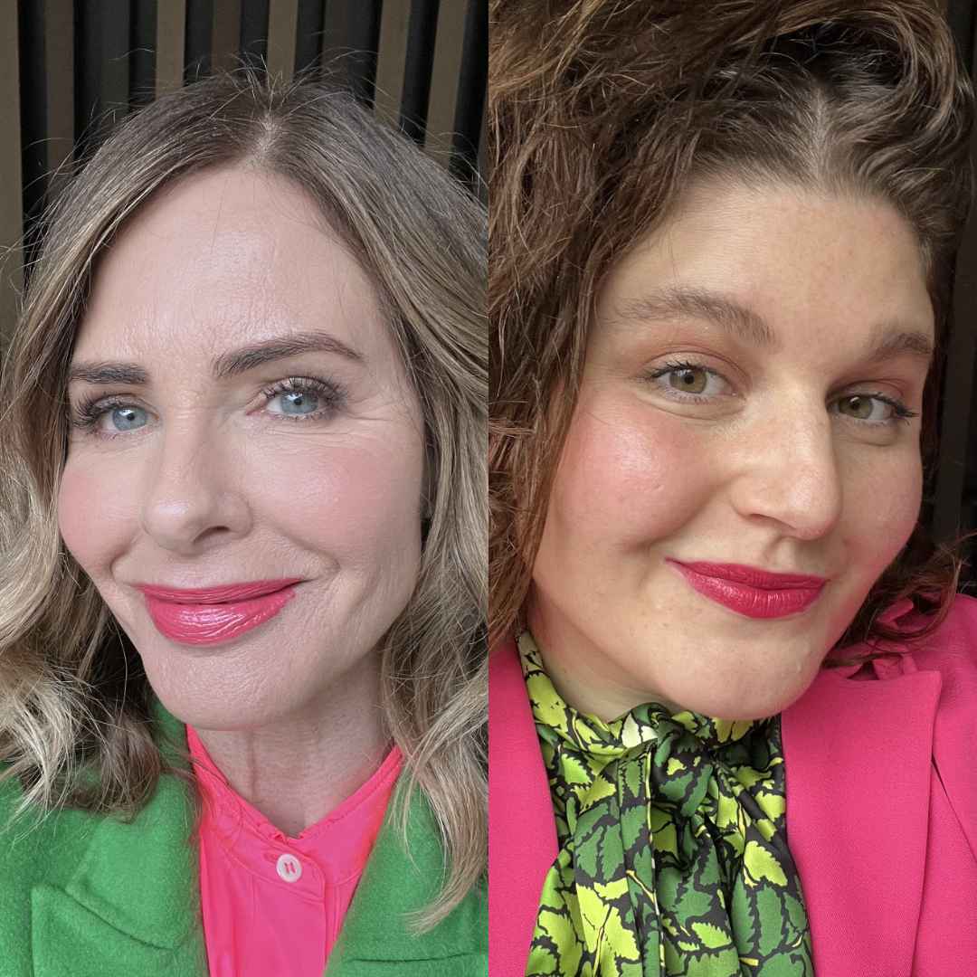 Friday Twinning: The Pink & Green Challenge