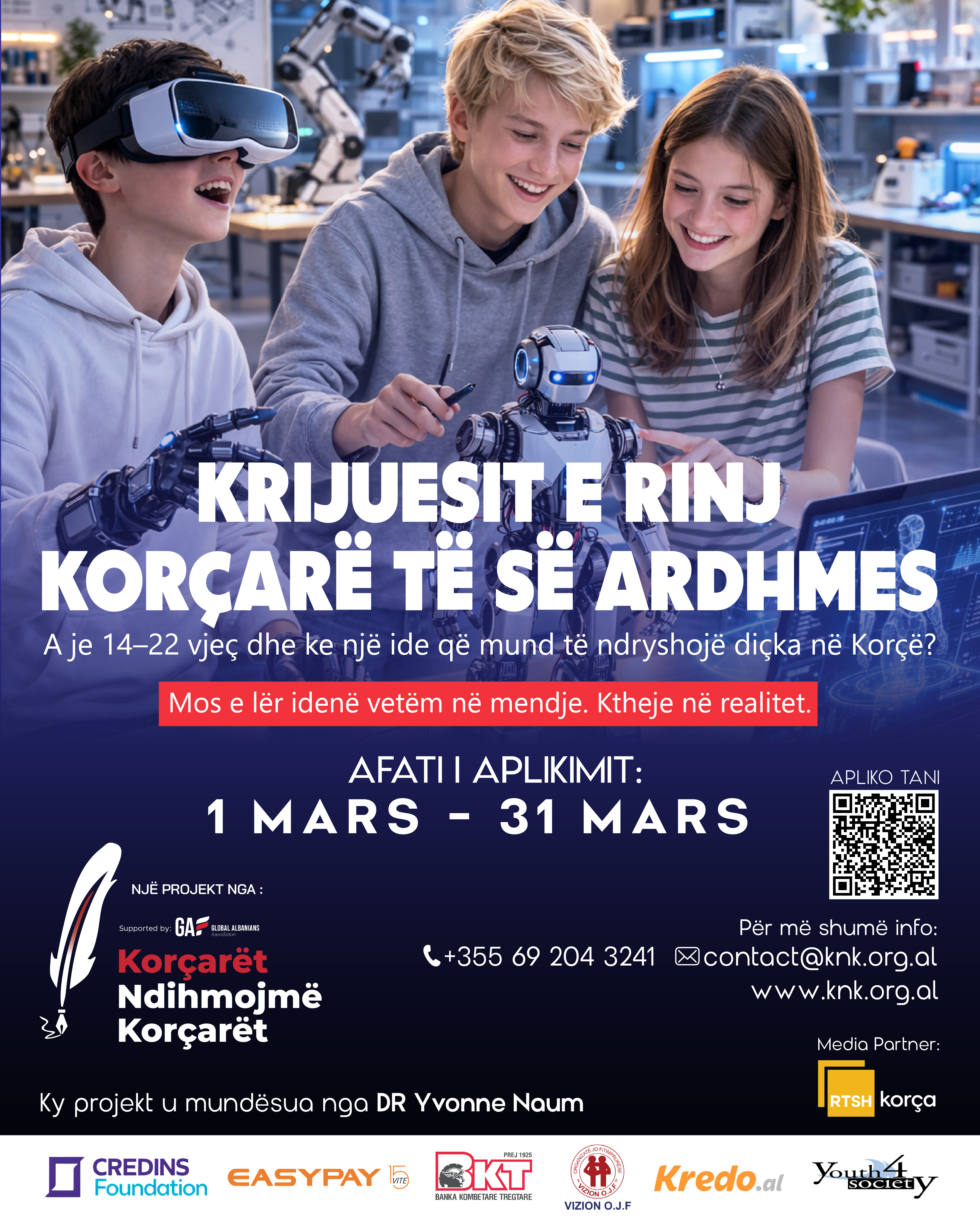 Concludes The First Phase of the Project “Young Korçars Creators of the Future”