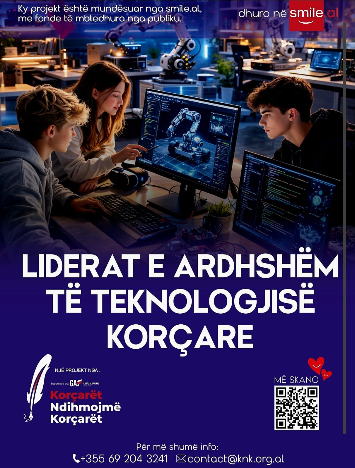 Fuqizimi i Liderëve të Ardhshëm të Teknologjisë nga Korça