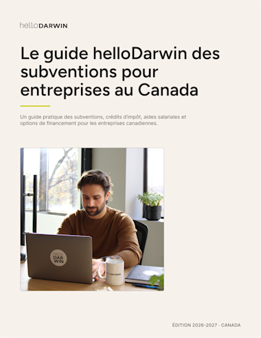 Guide des subventions helloDarwin 2026-2027