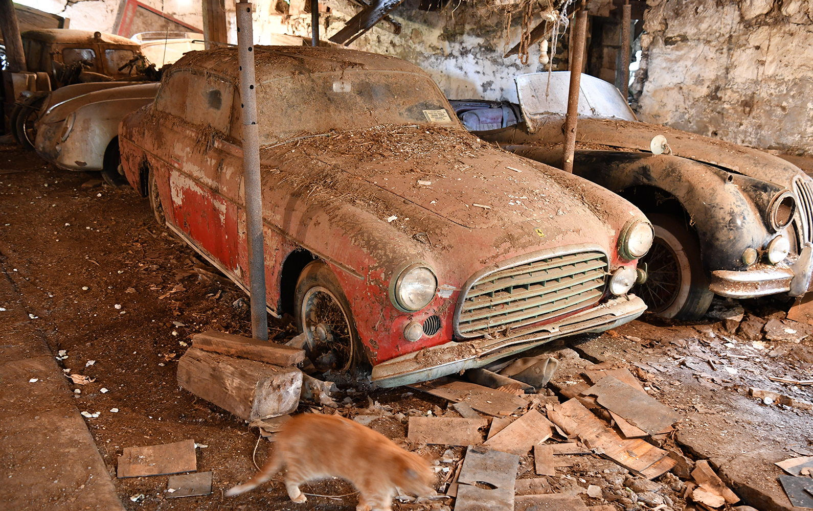 Unrestored 750 Monza, Roberto Rossellini's First Ferrari, and the