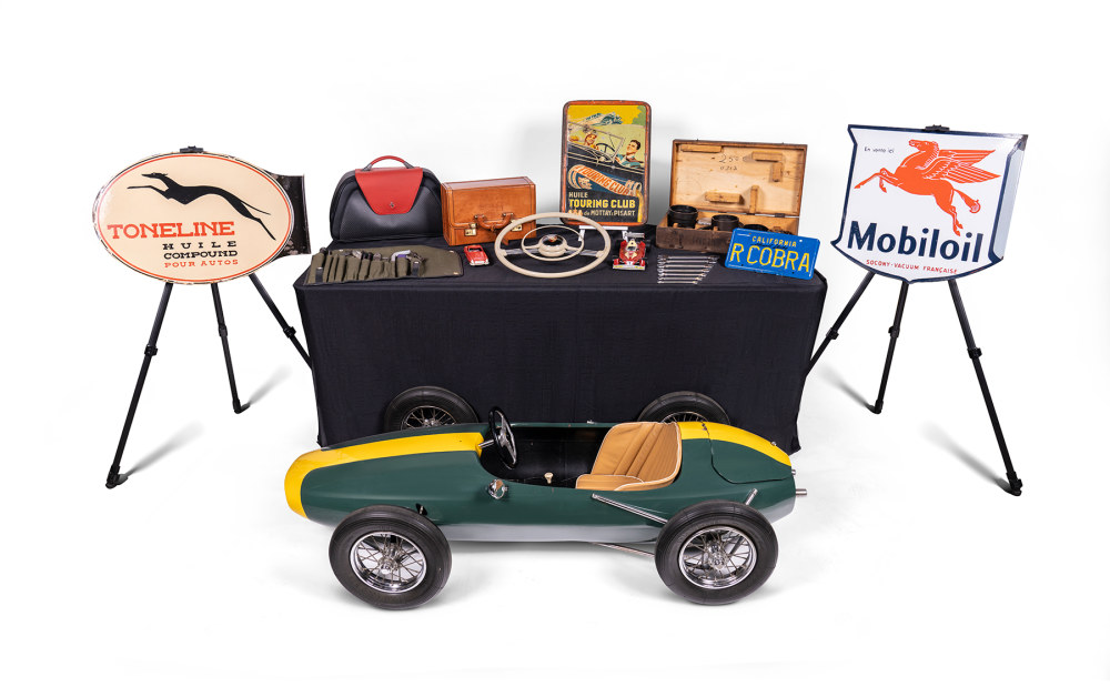 Group Shot for the Geared Online Spring Automobilia sale.