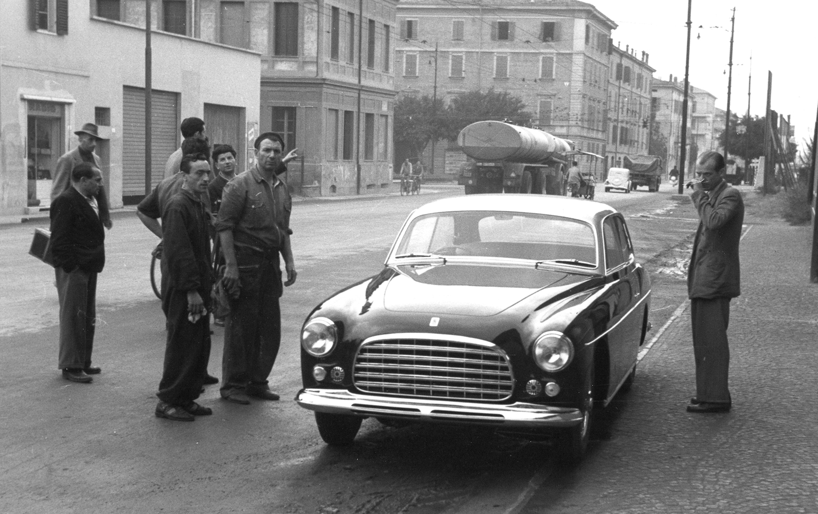 Unrestored 750 Monza, Roberto Rossellini's First Ferrari, and the