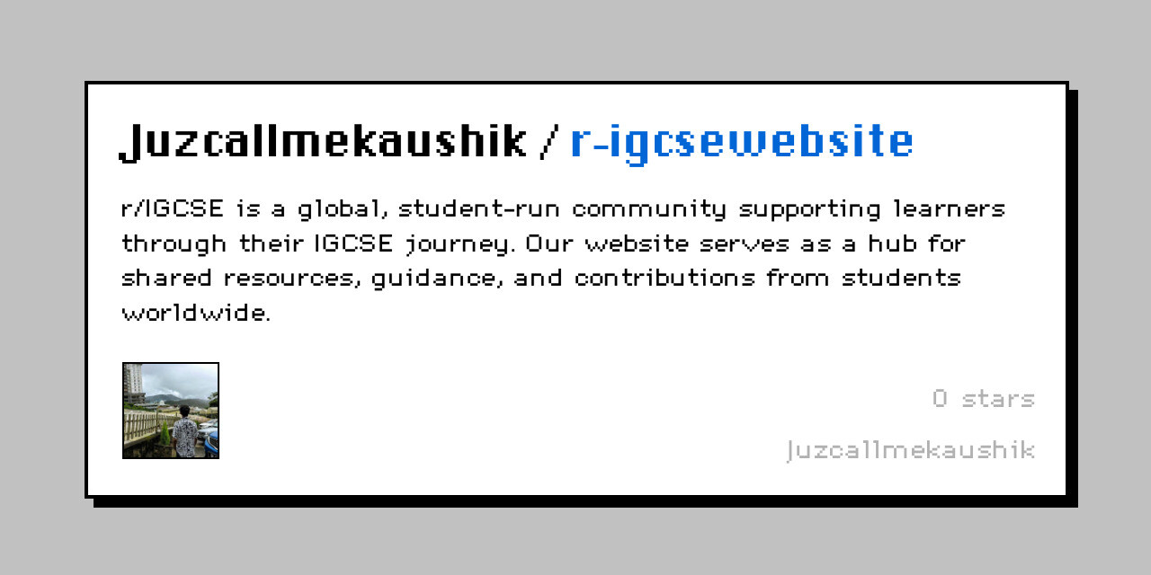 r-igcse website