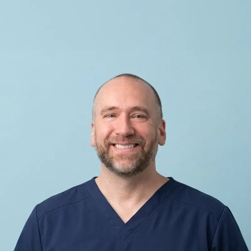 Professional headshot of Certified Prosthetist Jason Kunec