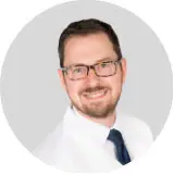 Foto en la cabeza de Evan Ross, CPO, LPO, de P&O Care Ottobock Care en St. Louis, MO