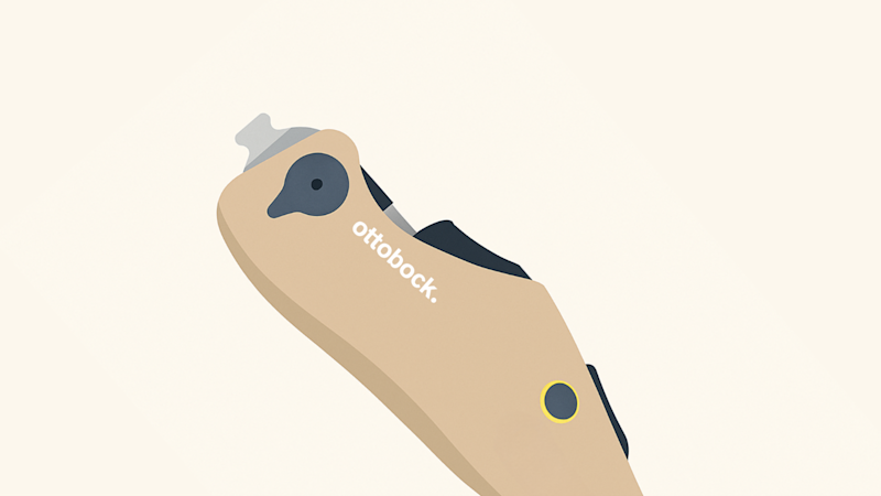 La rodilla protésica Ottobock C-Leg controlada por microprocesador