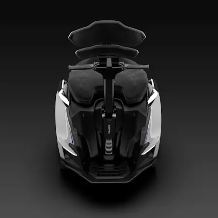 Vista dall'alto della seduta anatomica di Genny Zero