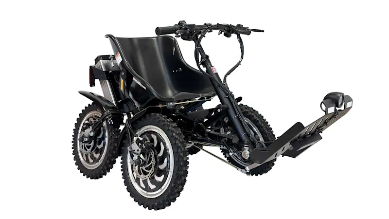 Immagine della nuova versione 2026 del fuoristrada Zoom Uphill ripreso di 3/4 su sfondo bianco