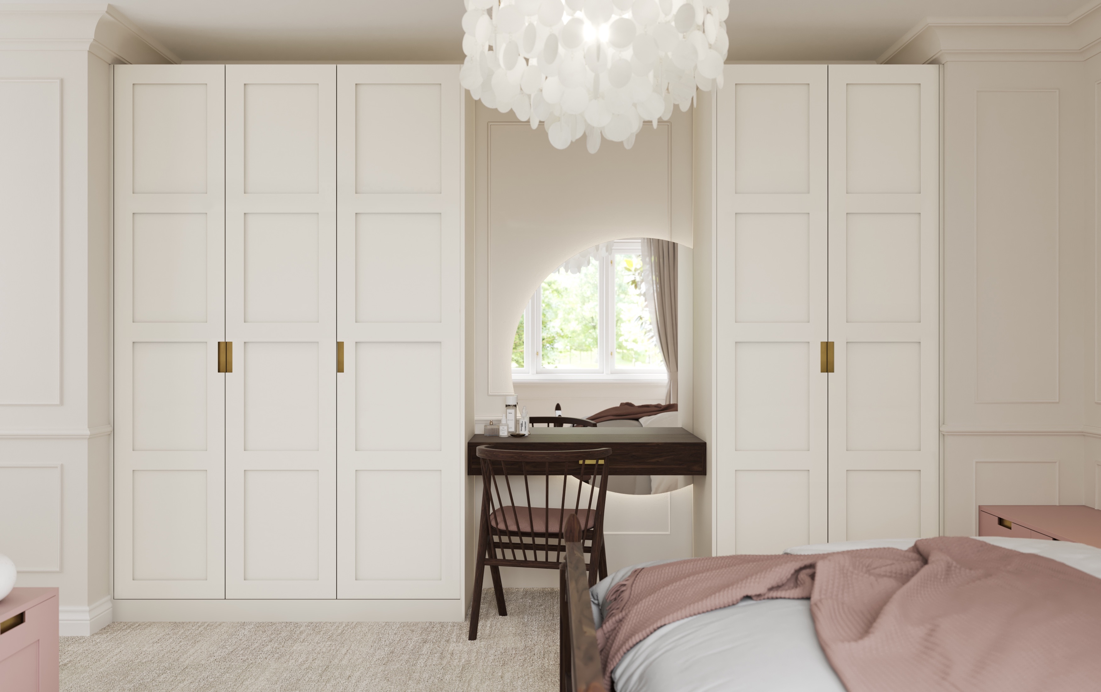  Hunton Outline Porcelain & Dry Rose