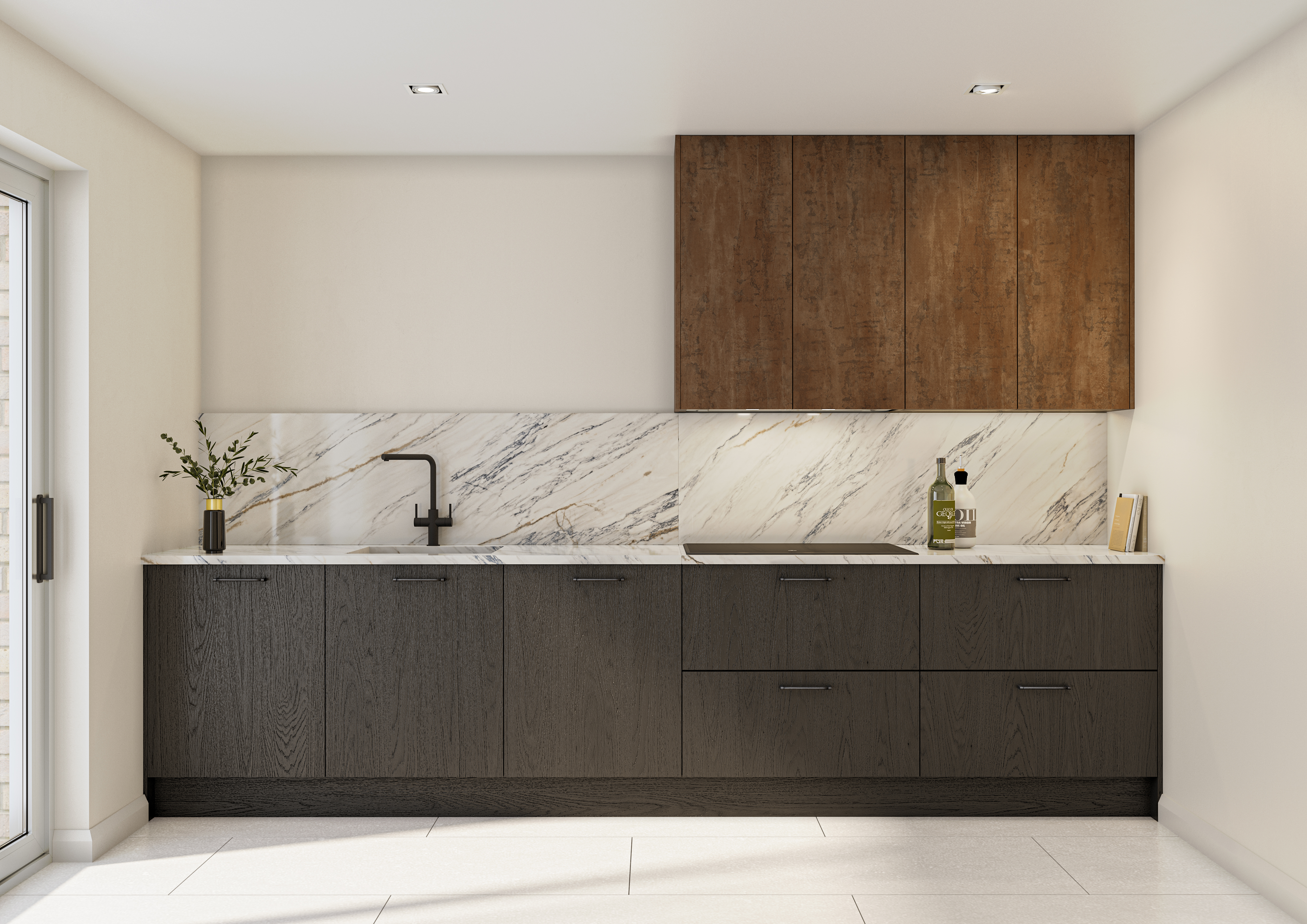 Unity Woodgrain Effect Shadow Black & Oxidised Bronze