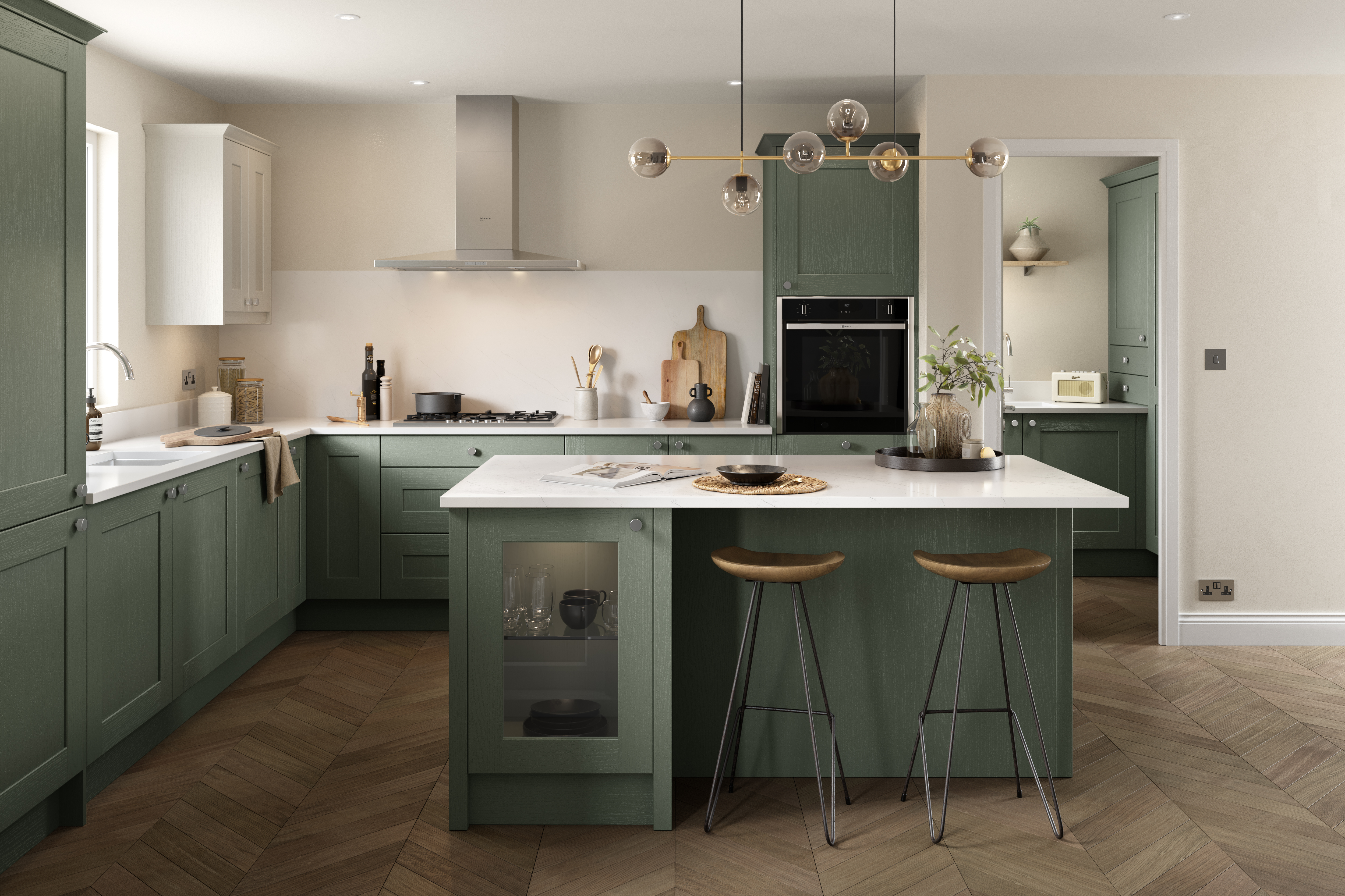 Belsay Reed Green & Porcelain