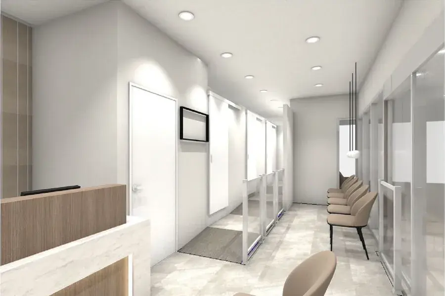 スマイルモア矯正上尾駅医院の外観