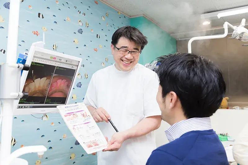 まりん歯科 カウンセリング風景