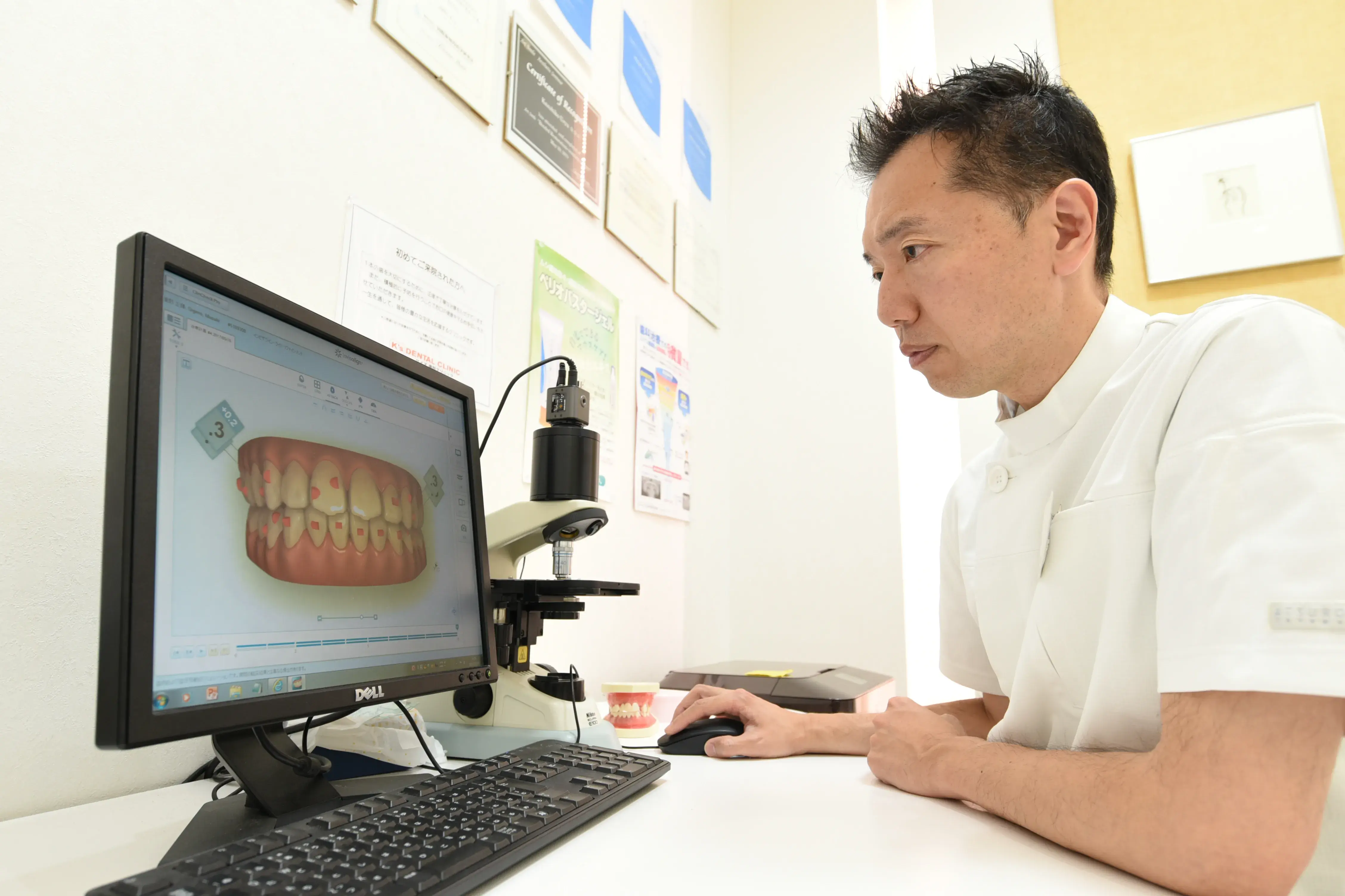 ケイズ歯科・矯正歯科クリニック到津 カウンセリング風景