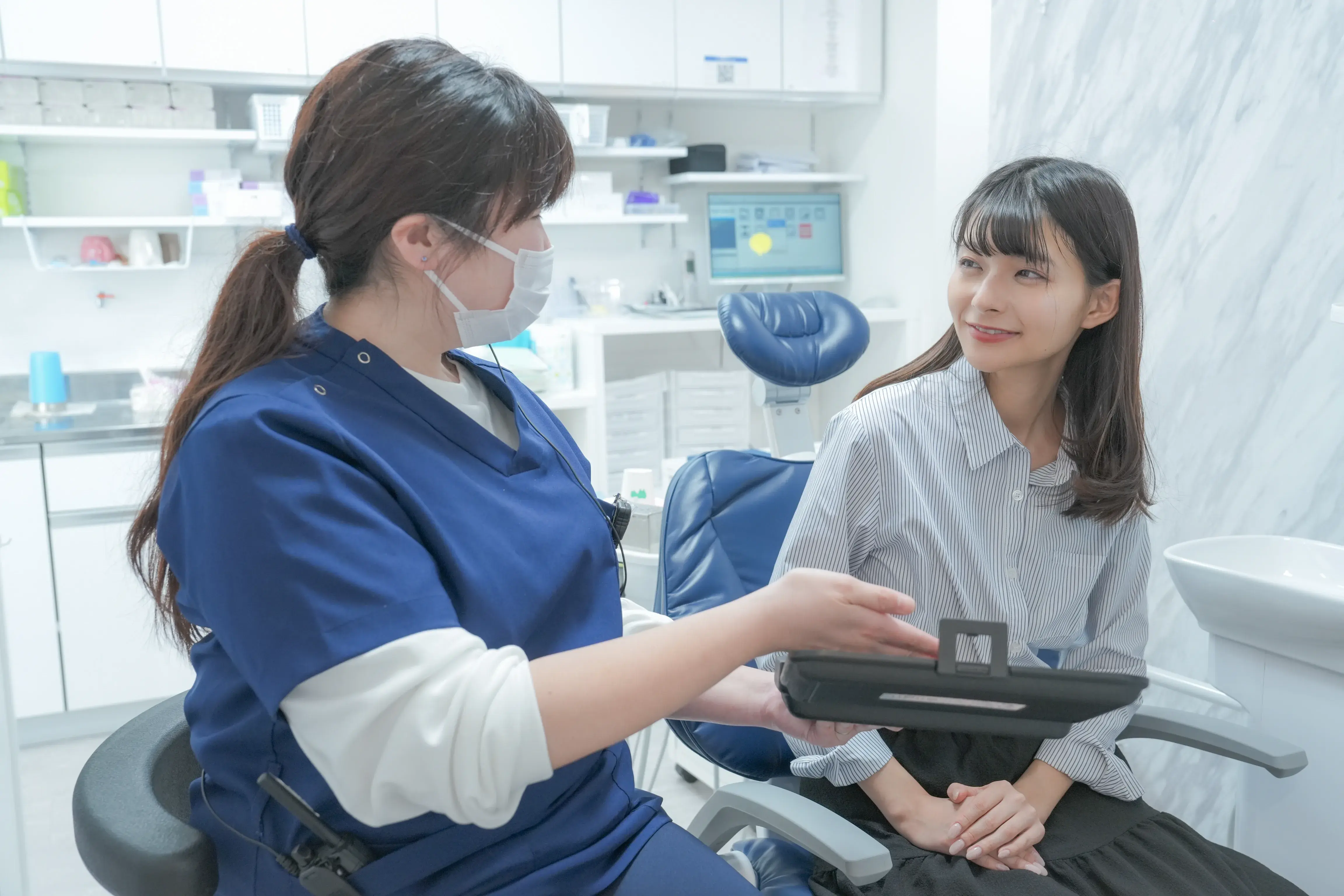 歯科医院で直接担当する安心感