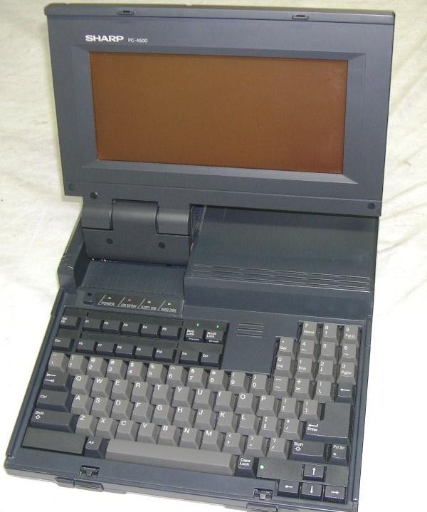  Sharp Corporation. Circa 1987. Computer [Sharp PC-4521 laptop], 2002.60.1. The Museum of Transport and Technology (MOTAT).