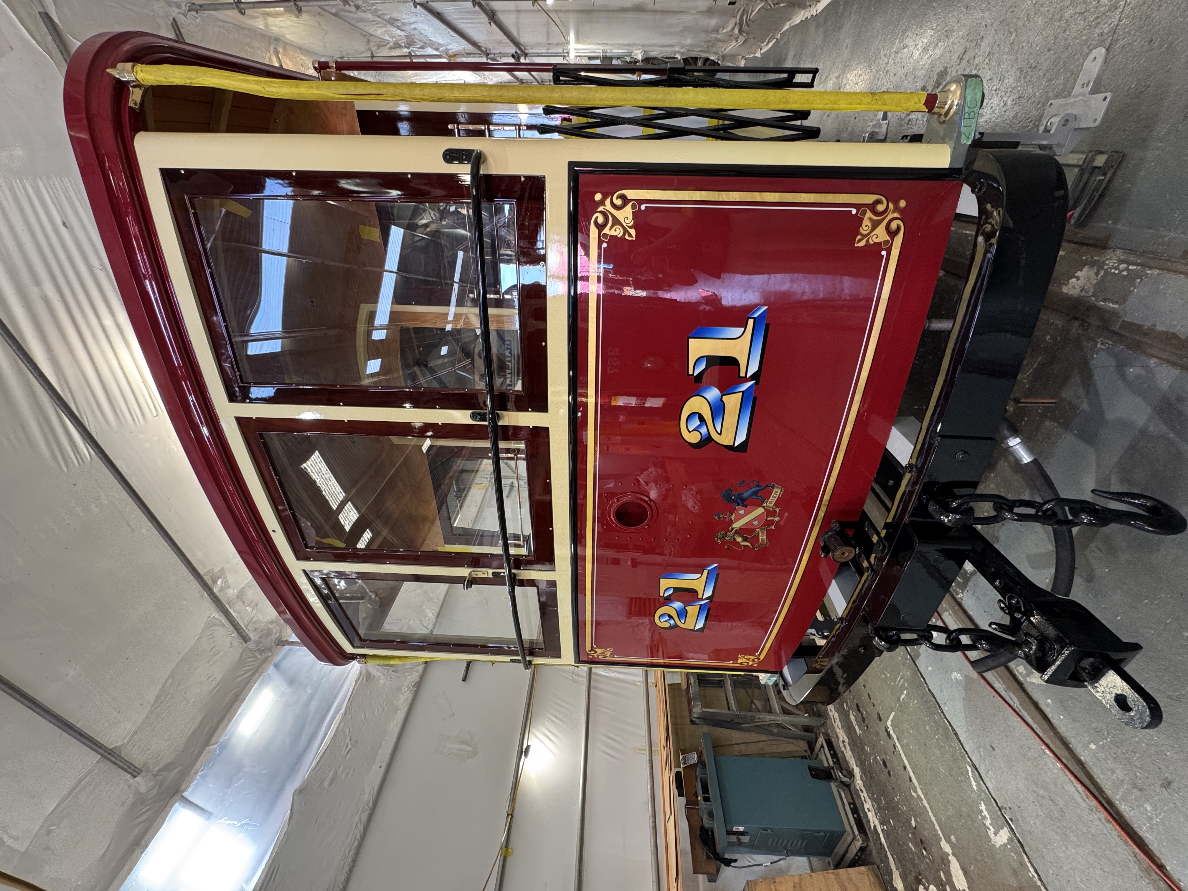 The paint work and signwriting is complete