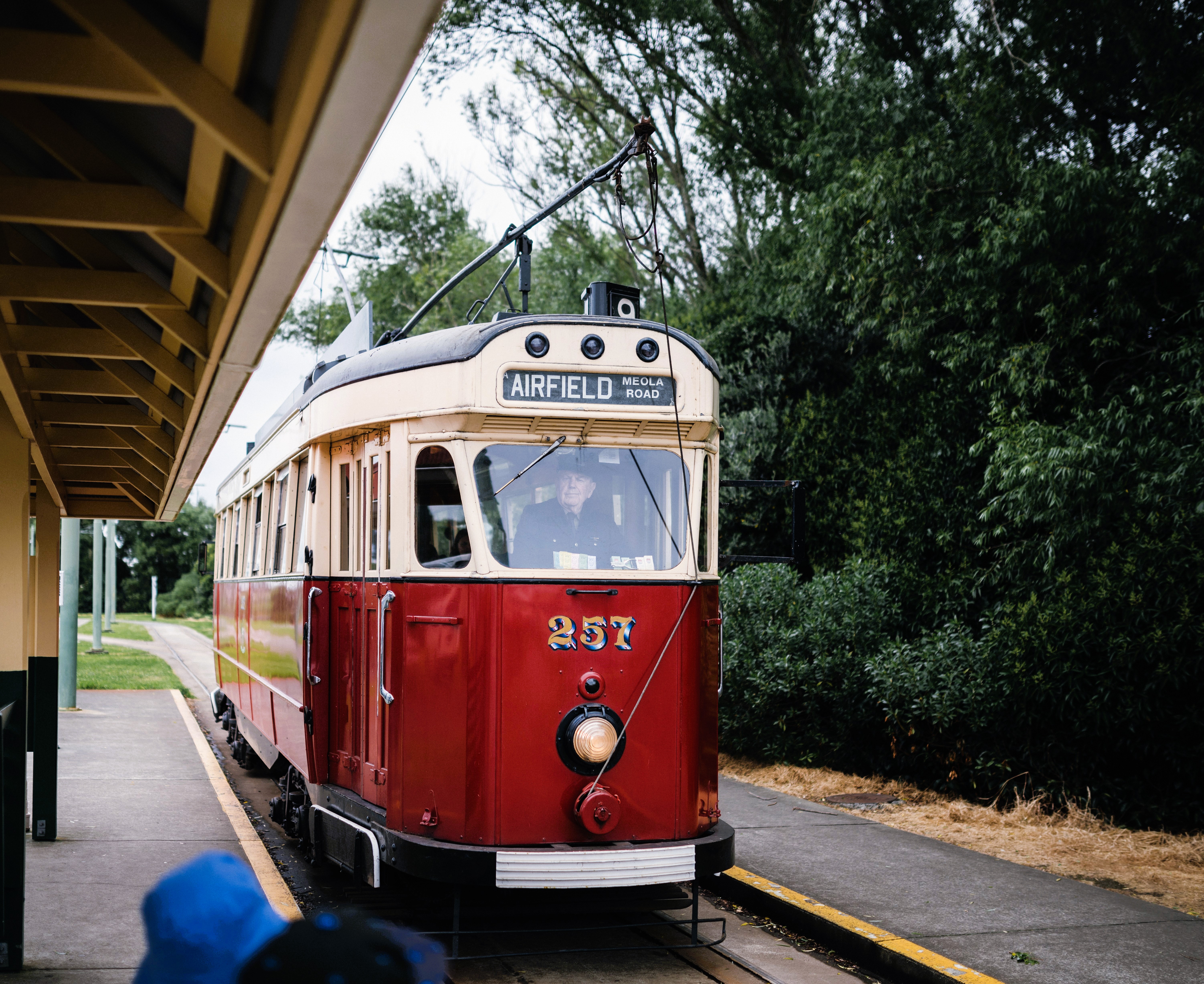 Tram No.257 on the tramway